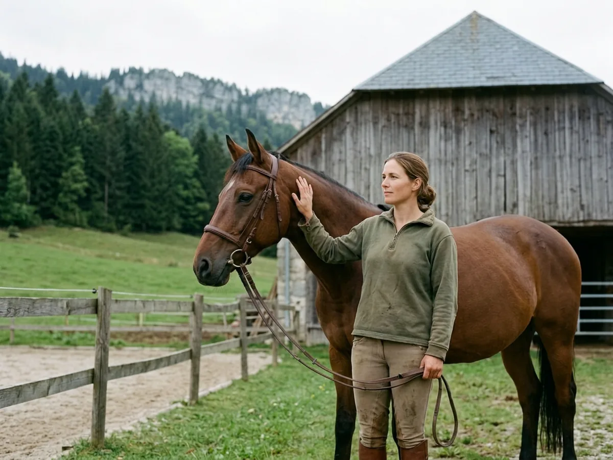 Cours d'équitation à Ugine, Savoie
